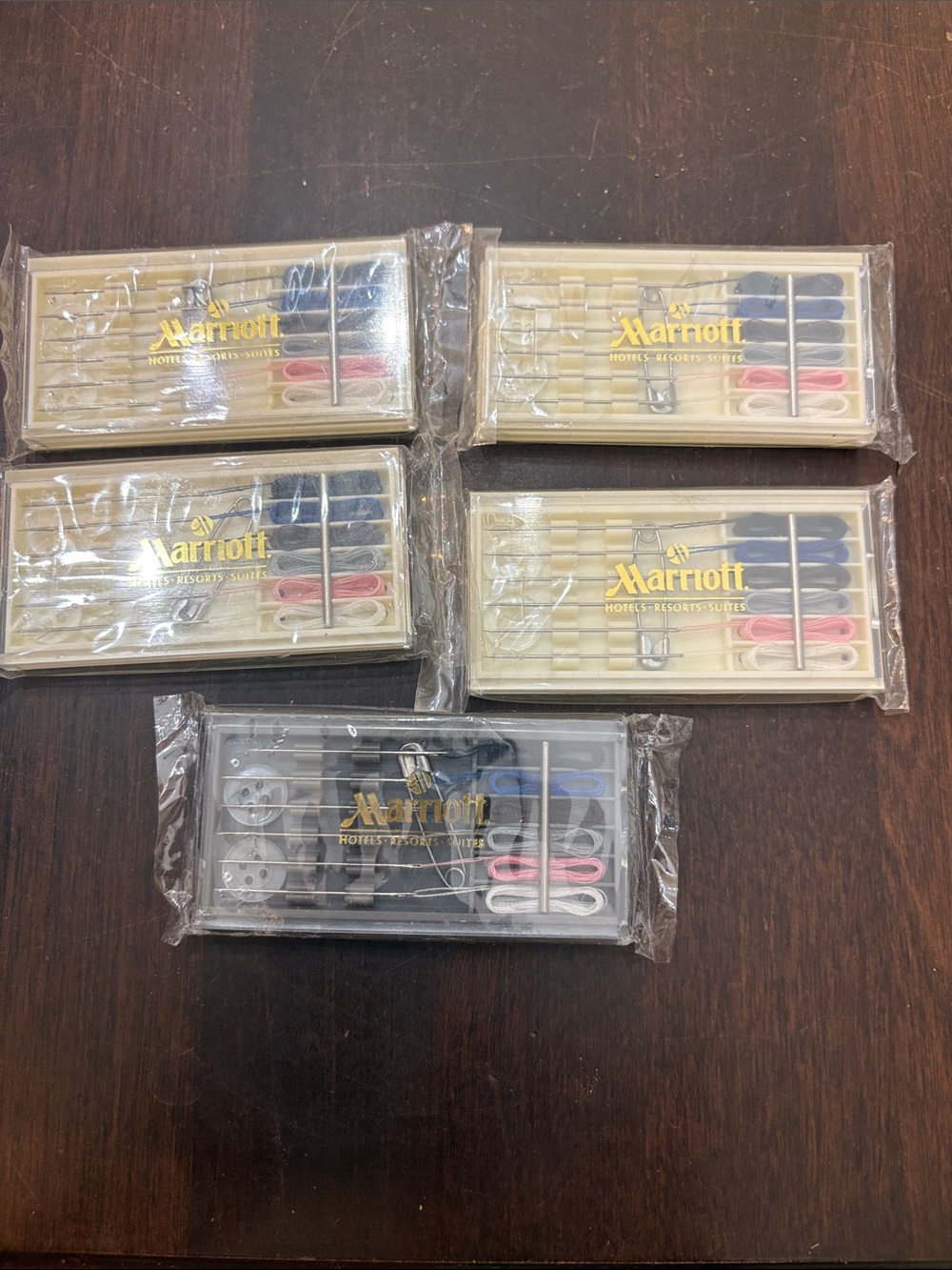 5 Marriot Travel Sewing Kits